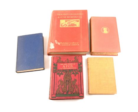 Collection of Sporting &amp; Hunting books; Jim, First of the pack, edition of 750, by Admiral Sir James Eberle GCB Thomas SM