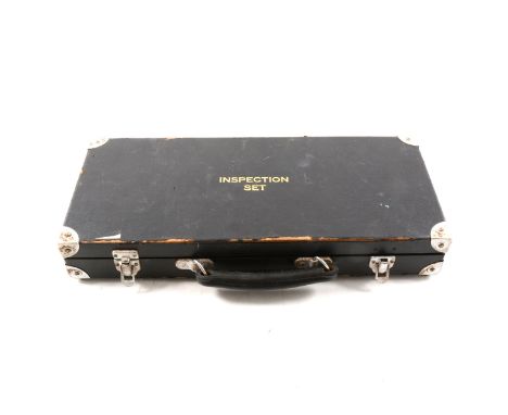 Vintage Optical Inspection Set by Gowllands, cased.