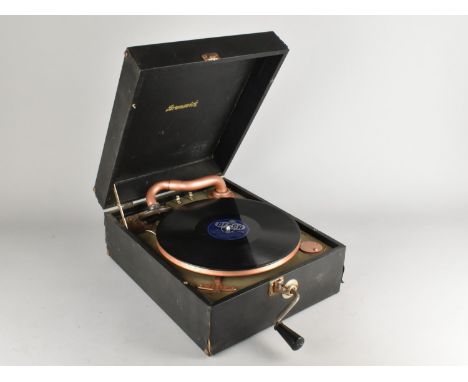 A Vintage Brunswick Record Player