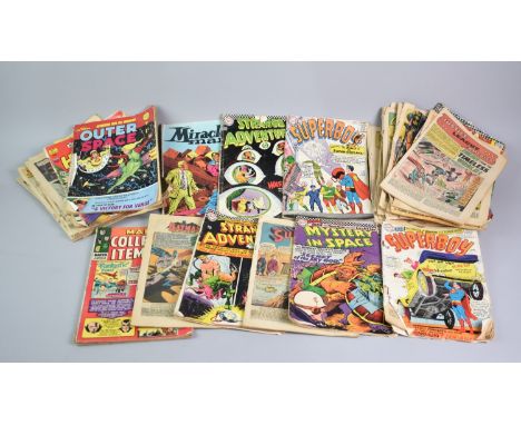A Collection of 1965, 1966 and Later Comics to include Action Comics, DC, Marvel Etc, Titles Include Batman, Superman, Superb