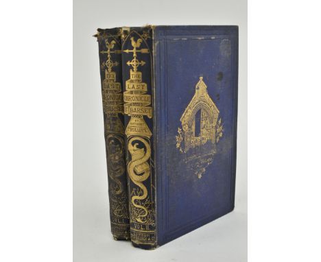 1867 The Last Chronicle of Barset by Anthony Trollope with thirty-two illustrations by George H. Thomas (2vol). Published by 