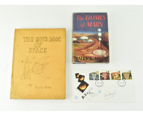 Astronomy interest - Patrick Moore - 1956 The Domes of Mars. First edition, published by Burke with unclipped dust wrapper de