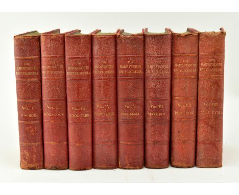 1906 The Harmsworth Encyclopedia - Everybody's Book of Reference (8vol), publ. The Amalgamated Press Ltd. &amp; Thomas Nelson