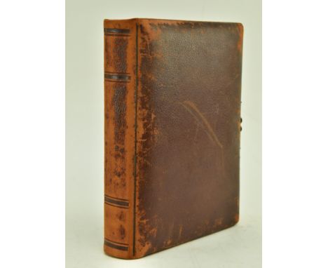 A late Victorian 19th century album of photographs. The album containing portrait photographs, cartes de visites taken by McL