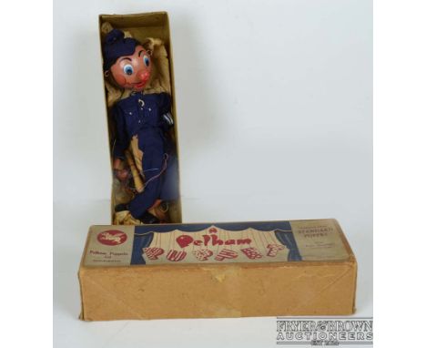 A Pelham Puppet policeman, boxed (2)