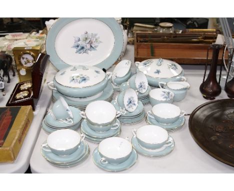ROYAL WORCESTER 'WOODLAND' PART DINNERWARES, (over 50 pieces)