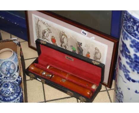 A PICTURE AFTER BORIS O'KLEIN, dirty dogs of Paris and cased recorder (2)