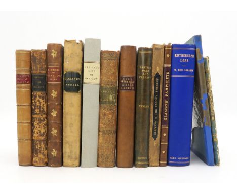 GLASGOW ANTIQUARIAN Gibson, John The History of Glasgow from the Earliest Accounts to the Present Time Printed by Rob. Chapma