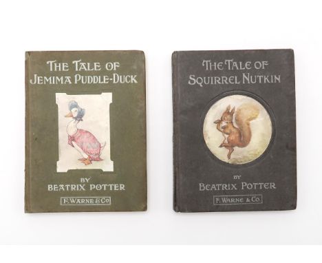 POTTER, BEATRIX&nbsp;THE TALE OF SQUIRREL NUTKIN Frederick Warne and Co., London, 1903, first edition, first or second issue 
