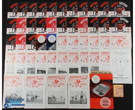 1962/63 Manchester Utd homes full league season (21) + Arsenal (22 December 1962) tokens missing (3); FAC homes Huddersfield 