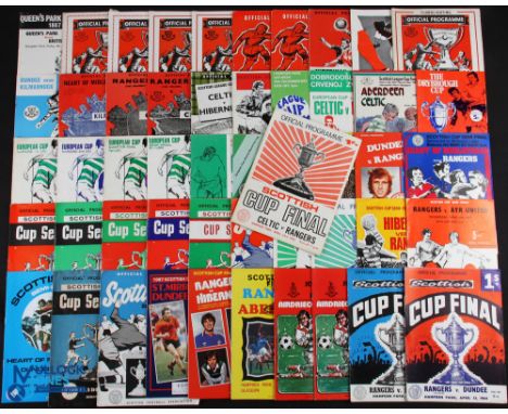 Selection of Scottish big match programmes Scottish Cup Finals 1962, 1964, 1966, 1975 x 2, 1978, 1979, 1987; Scottish Cup s/f