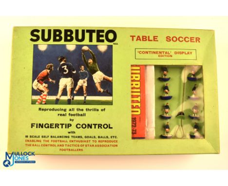 1972/73 Subbuteo Table Soccer Continental Display Edition, complete in original box with instruction booklets.