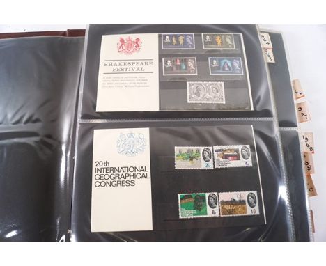 A Royal Mail Presentation Pack album 1964 - 1972, including Forth Road Bridge 1964, Tenth International Botanical Congress 19