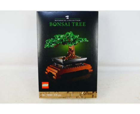 Lego - A boxed factory sealed Lego #10281 'Botanical Collection' Bonsai Tree. The set is presumed to be in Mint condition bei