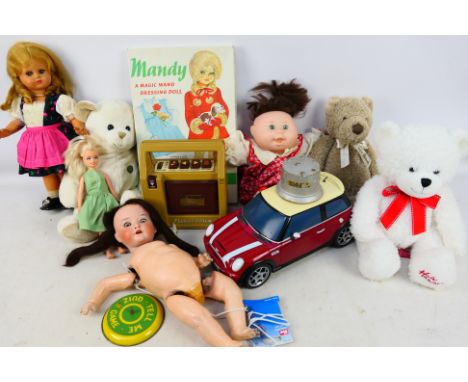 Fisher Price - Palitoy - Others - An assortment of predominantly loose toys to include 2 Harrods Bears and a Hamleys bear a f