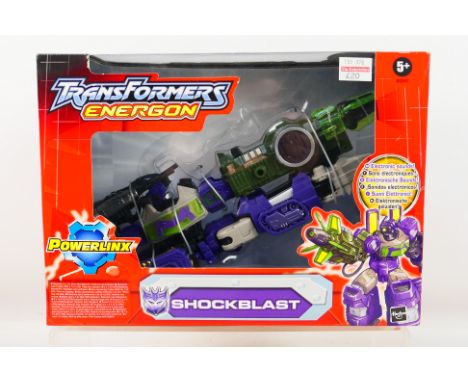 Hasbro - Transformers - A factory sealed 2004 Transformers Energon series Shockblast. The model appears Near Mint with only l