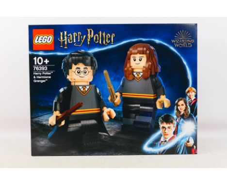 Lego - A boxed 2021 factory sealed Lego Harry Potter #76393 'Harry Potter & Hermione Granger'. The set is presumed to be in M