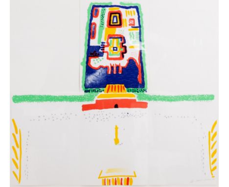 DAVID HOCKNEY (b.1937) - 'Red Square and the Forbidden City' (1982), lithograph in colours, signed, dated and numbered 131/10