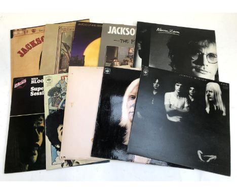 VINYL LPS: US ARTISTS. To include: Jackson BROWNE, 'Saturate Before Using' (no, not the 'real' title!) Asylum K 53022; 'For E