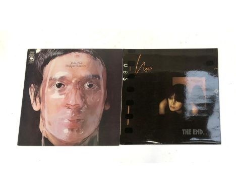 VINYL LPS: JOHN CALE, 'Vintage Violence', CBS 64256 (very small abrasions to top of sleeve), and NICO, 'The End', ILPS 9311 (