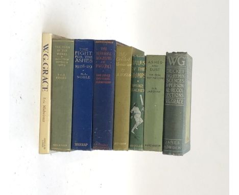 CRICKET BOOKS, to include: W.G. GRACE, 'WG, Cricketing Remeniscences &amp; Personal Recollections', James Bowden August 1899,