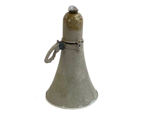 A vintage megaphone, 50cmL 