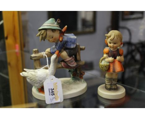 Two Goebel figurines