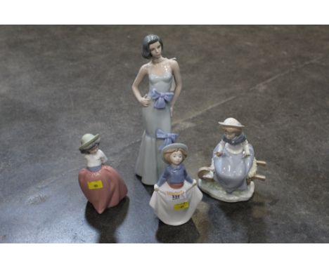 Four Nao figurines