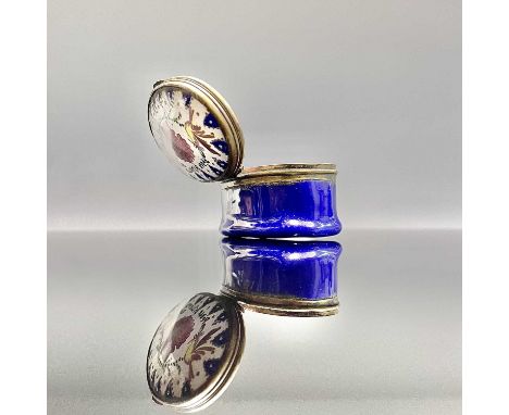 A South Staffordshire enamelled snuff box