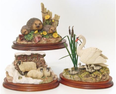 Border Fine Arts "Winter Shelter", "First One In "and "Hedgerow" Condition reports are not available for our Interiors sales.