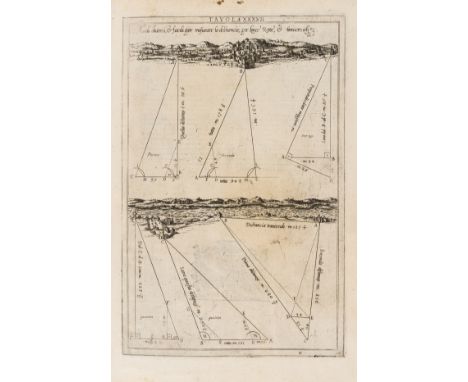 Architectural geometry.- Pomodoro (Giovanni) Geometria prattica tratta dagl'Elementi d'Euclide, first edition, first issue, e