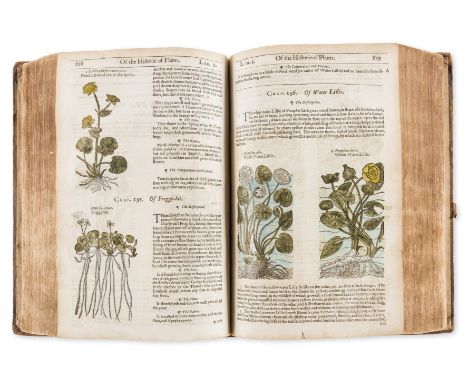 Herbal.- Gerard (John) The Herball or Generall Historie of Plantes, edited by Thomas Johnson, third edition, engraved archite