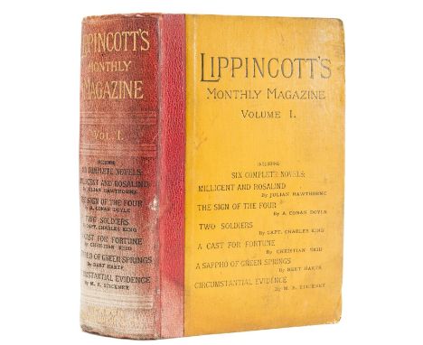 Doyle (Sir Arthur Conan) The Sign of the Four, in Lippincott's Monthly Magazine, pp.147-223, "special English edition", vol.x