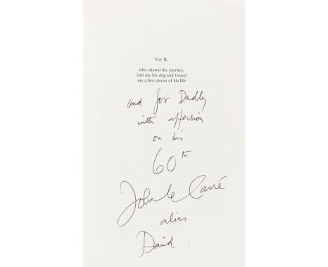 Le Carré (John) A Perfect Spy, fourth impression, signed presentation inscription from the author "and for Dudley [Sutton]wit