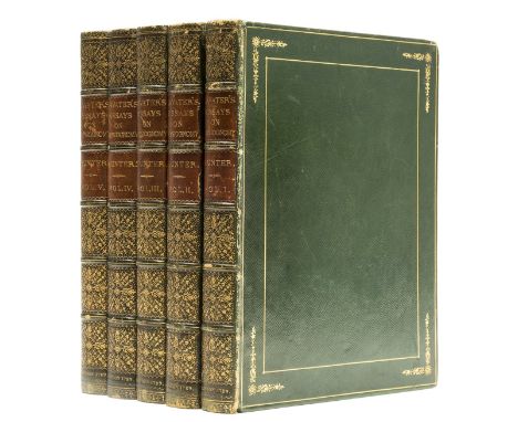 Lavater (Johann Caspar) Essays in Physiognomy, first English edition, 3 vol. in 5, 173 engraved plates, engraved vignettes th