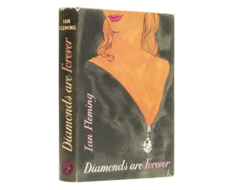 Fleming (Ian) Diamonds are Forever, first edition, original boards, dust-jacket, price-clipped, extremities very lightly chip