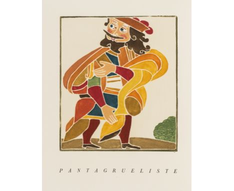 Derain (André).- Rabelais (François) Les Horribles et Espovantables Faictz et Prouesses du Très Renommé Pantagruel..., number
