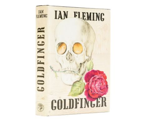 Fleming (Ian) Goldfinger, first edition, original blind-stamped and gilt pictorial boards, dust-jacket, price-clipped, spine 