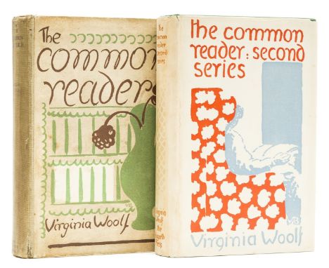 Woolf (Virginia) The Common Reader, some scattered spotting, original cloth-backed pictorial boards, light browning and soili