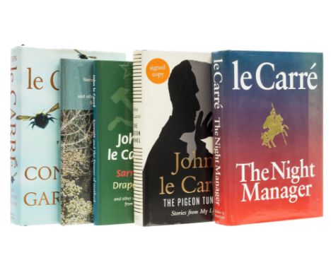 Le Carré (John) The Night Manager, promotional television photograph loosely inserted, jacket with light damp-stain to head o