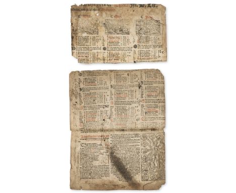Marian/Elizabethan almanac.- [?Low (Henry, physician at Salisbury] [?An Almanacke and Prognosticatyon, made] for the yere of.