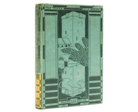 Yeats (William Butler) The Tower, first edition, half-title, ink ownership inscription to front free endpaper, endpapers ligh