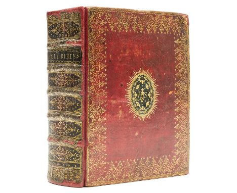 Binding.- Book of Common Prayer (The), engraved frontispiece and additional pictorial title, Oxford, Thomas Baskett, 1760 bou