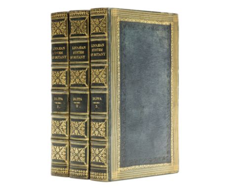 Duppa (Richard) The Classes and Orders of the Linnaean System of Botany, 3 vol., first edition, 240 engraved plates, all but 