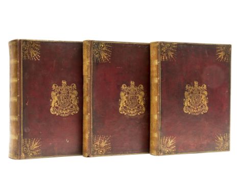 Pope (Alexander) The Works, 2 vol., first quarto edition, plus Letters, first authorized edition, together 3 vol., vol.1 with