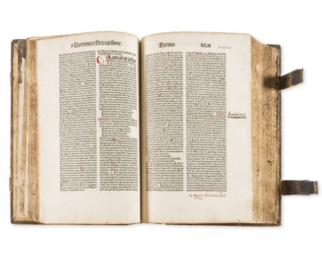 Pelbartus de Themeswar. Sermones Pomerii de tempore, collation: 1-68 i-iiii6 a-g8 h-q6.8.8. r6 s8 t6 v.x8 y6 z8 A-B8 C6 D-K8,