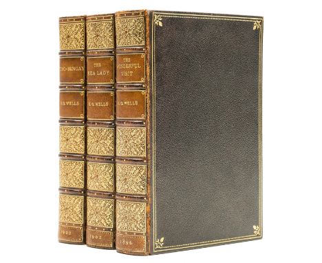 Wells (H.G.) The Sea Lady, first edition, 1902; The Wonderful Visit, 1896; Tono-Bungay, 1922, inscribed and dated by Wells, f
