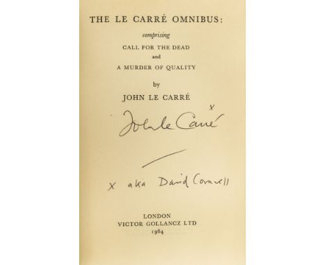 Le Carré (John) The Le Carré Omnibus, first edition, double signed by the author "John Le Carré aka David Cornwell" on title,