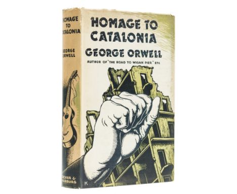 Orwell (George) Homage to Catalonia, first edition, endpapers browned, very occasional light dust-soiling, original green clo