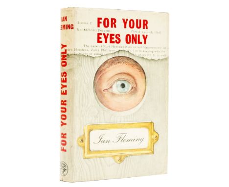 Fleming (Ian) For Your Eyes Only, first edition, neat ink ownership inscription, original boards, minor bumping to spine ends